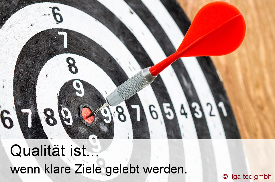 Qualität ist, wenn klare Ziele gelebt werden
